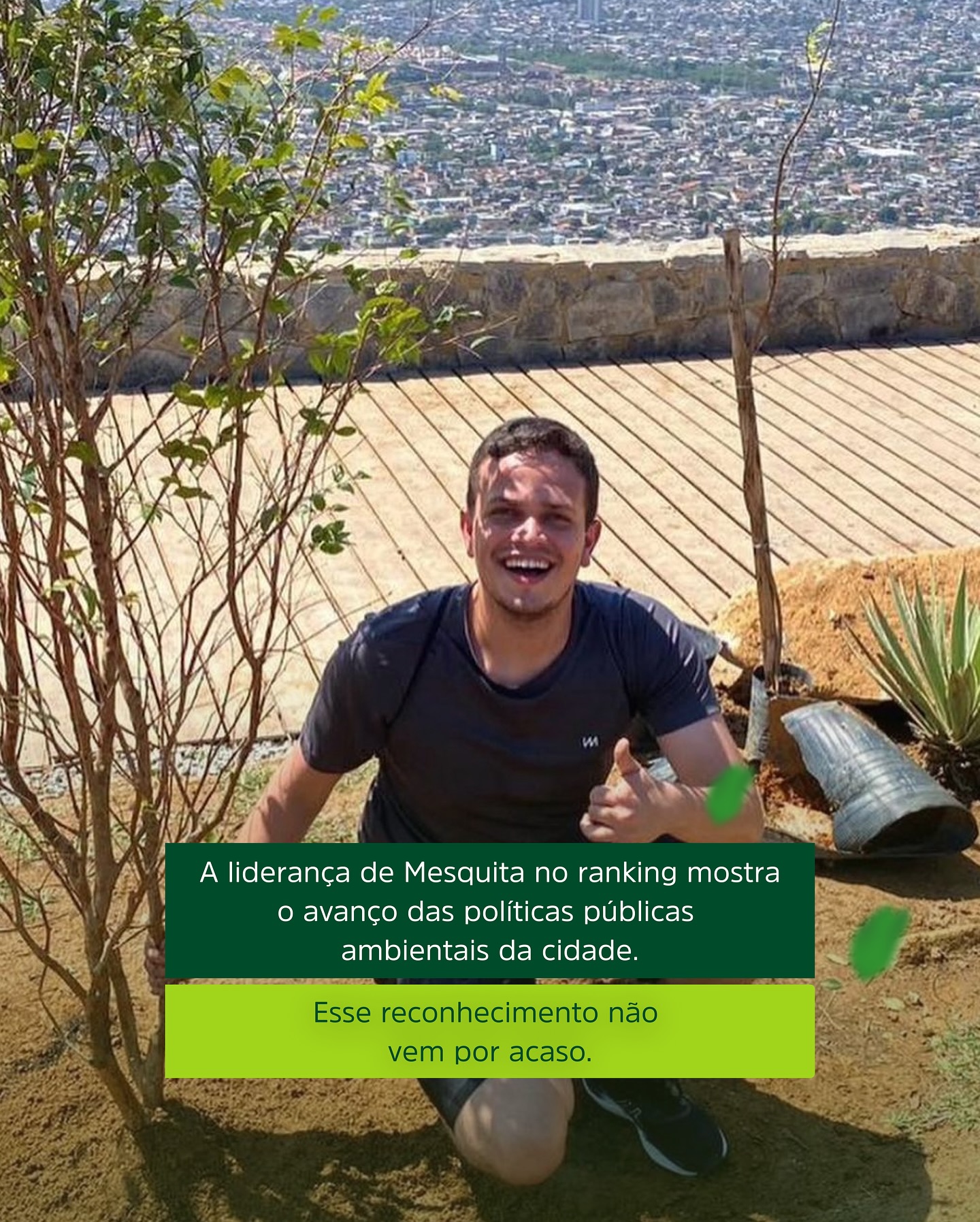 Líder no ICMS Ecológico no Estado
