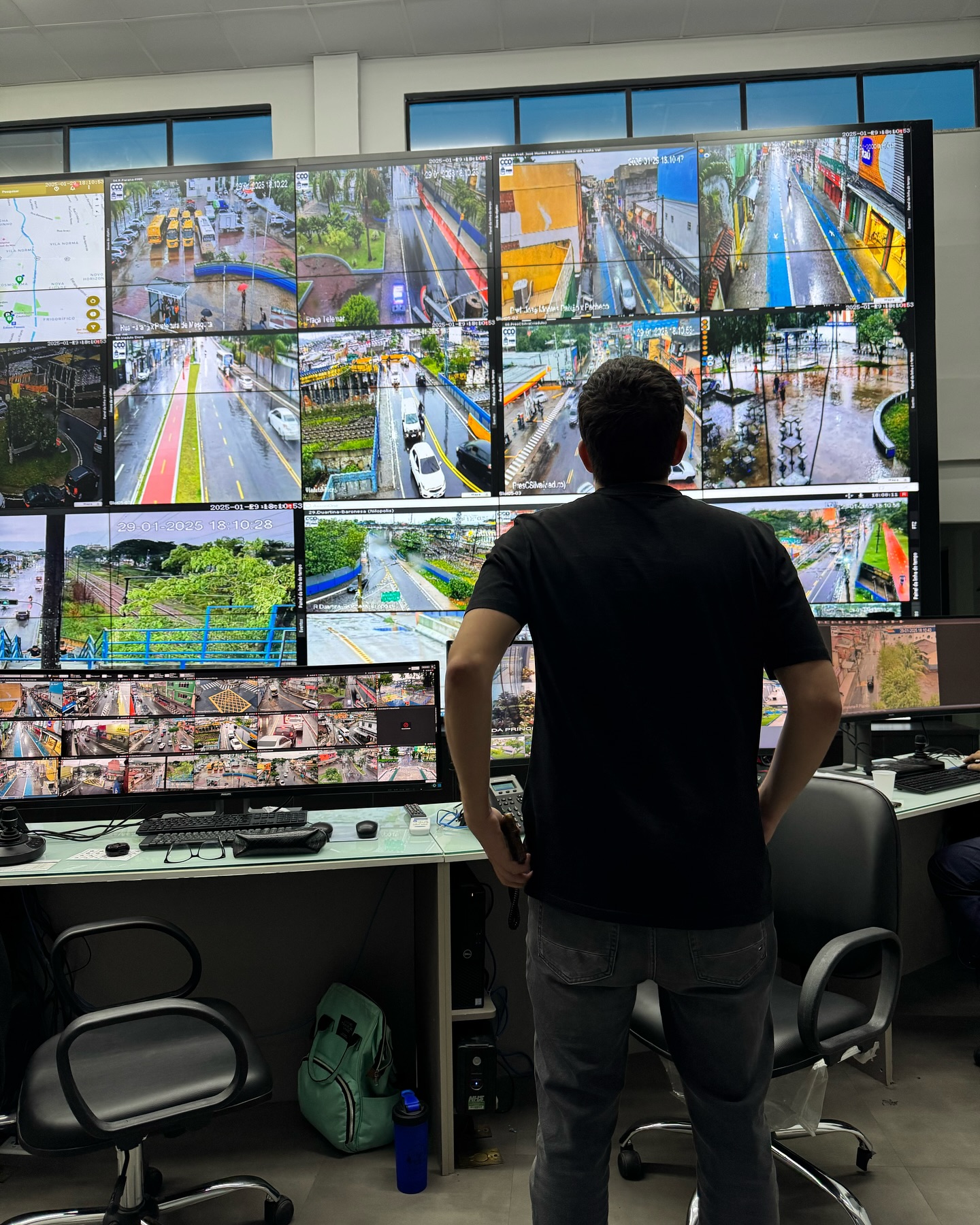 Monitoramento reforçado durante as chuvas